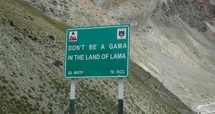 Don't be a Gama in the land of Lama